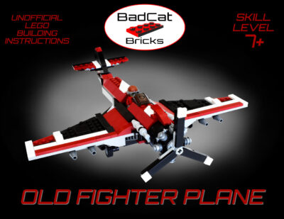 Cover Page from LEGO Old Fighter Plane Instructions