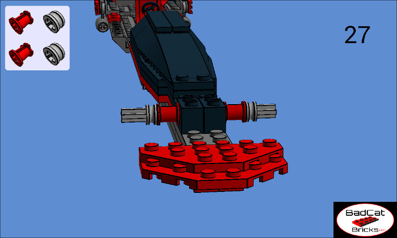 Step 27 of the LEGO Dragster Building Instructions