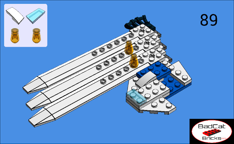 Step 89 of LEGO Dragon Building Instructions