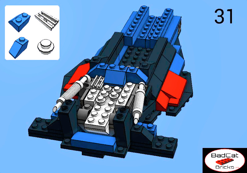 Page 31 of the LEGO Indycar Building Instructions