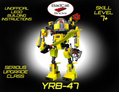 Cover Page from YRB-47 LEGO Robot Building Instructions