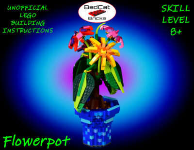 LEGO Flowerpot Instruction Cover